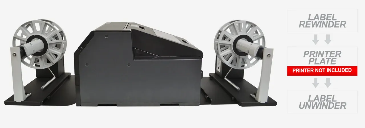 label unwinder/rewinder for Epson C6500A printer