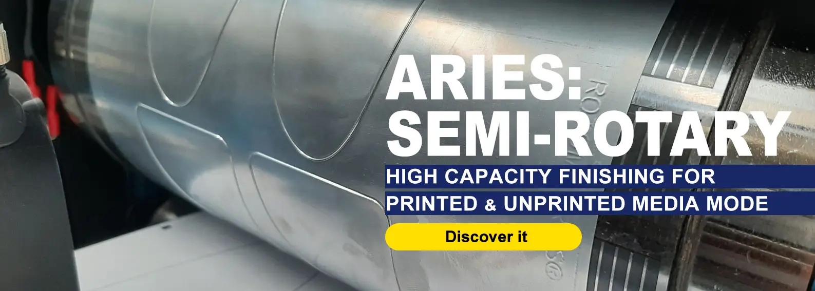 Aries - semi-rotary label finihing machine
