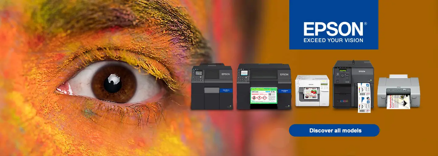 DPR designed for Epson colorworks label printers
