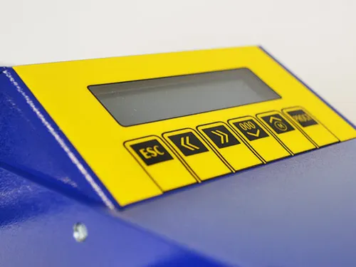 DPR electronic label dispenser detail