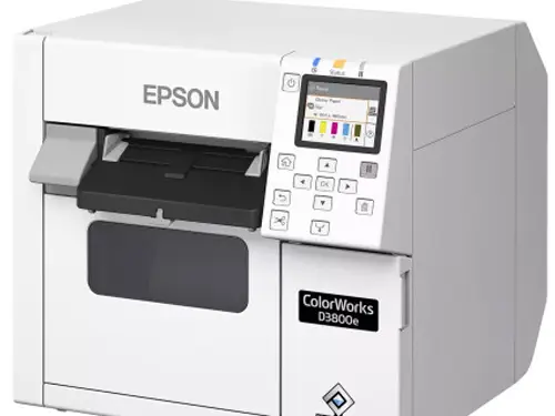 label rewinder and unwinder for epson D3800 printer detail